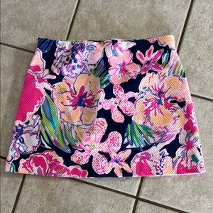 Lilly Pulitzer Pink A-line Mini Skort Resort Wear